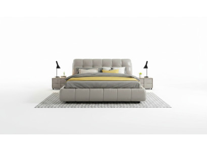 Bedden dubbel bed slaapkamer huwelijk gestoffeerde bed dubbele bedden 180x200cm nieuw