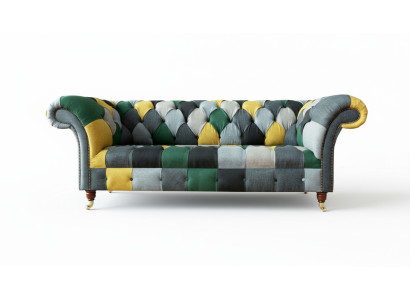 Chesterfield veelkleurige woonkamer modern design bankstellen bankstel nieuw creatief meubilair
