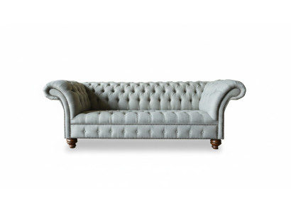 Chesterfield 3-zits woonkamer Modern Lichtgrijs Bankstel Bank Nieuw Creatieve Stof