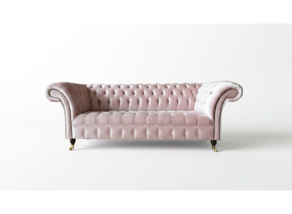 Chesterfield 3-zits Lichtroze Creatieve Meubels Nieuw Woonkamer Modern Design Bankstel