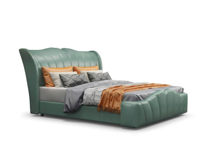 Klassiek bed tweepersoonsbedleren bed Chippendale slaapkamer