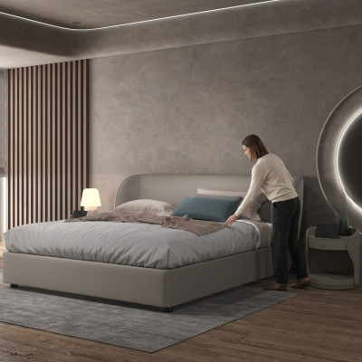 Bedframe Ontwerp Gestoffeerd Bed Bedden Hotel Hotelbed 180x200cm