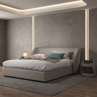 Bedframe Ontwerp Gestoffeerd Bed Bedden Hotel Hotelbed 180x200cm