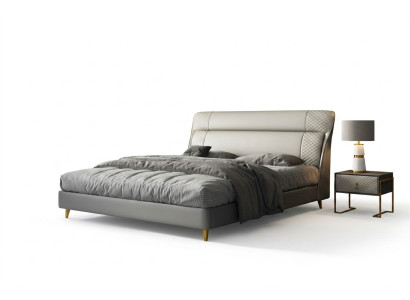 Ontwerp Leren Bed Luxe Gestoffeerde Bedden Dubbel Modern Huwelijk 180x200 Modern Nieuw