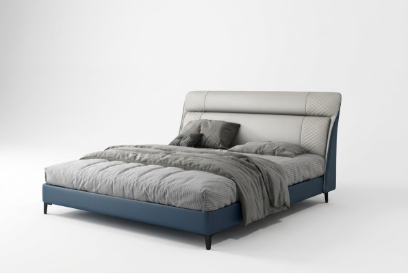 Luxe hotelbedden tweepersoonsbed ontwerp hout modern meubilair slaapkamer