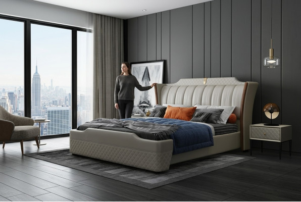 Italiaans designmeubilair moderne bedframes slaapkamer