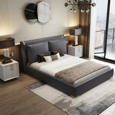 Tweepersoons bed Bed Huwelijksbed Ontwerp Luxe Luxe Design bed textiel Bedden