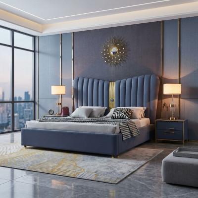 Beddenset Ontwerp Luxe Hotel Bedden 150/180 cm Slaapkamer Tweepersoons