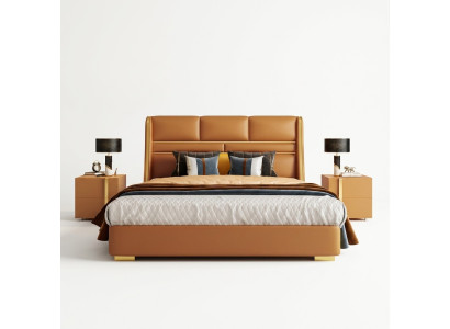 Klassiek bed tweepersoons bed bedden hout landhuisstijl slaapkamer