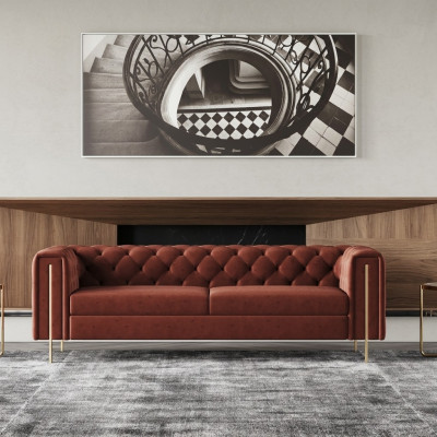 Driepersoonsbank Bekleding Designbank Zitbanken 3-zits Woonkamer Meubels Modern