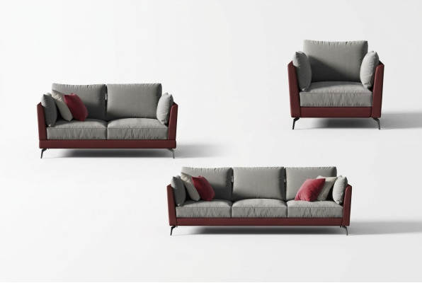 Bankstel 3+2+1 zits stof textiel woonlandschap banken bankstellen bekleding