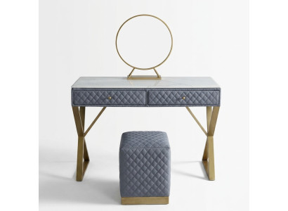 Schminktafels Consoles Tafel Slaapkamer Houten Decoratie Spiegel + Ladenkast