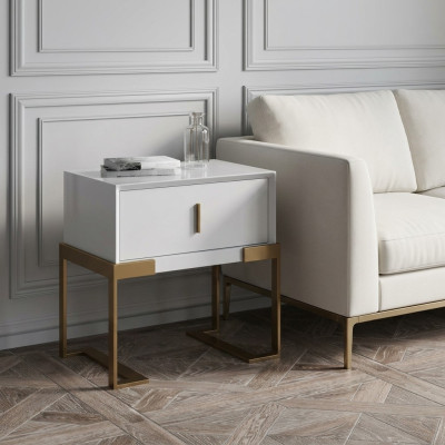 Nachtkastje. Nachtkast. Bijzettafel. Commode. Nachtkastje.