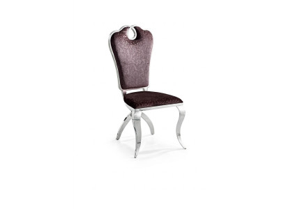 Zachte luxe eetkamerstoel ontwerp textiel stoel kunstleer