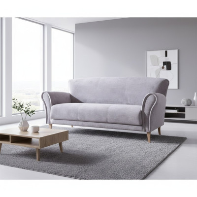 Driepersoons stoffen bankstel Sofa Paars Textielbankstellen Bankstel Luxe Nieuw