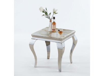 Bijzettafel Tafel Salontafel Bank Tafels Woonkamer Design Roestvrij Staal
