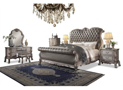 Slaapkamer 6-delige set design. Slaapkamer compleet set bed nachtkastje ladekast nieuw