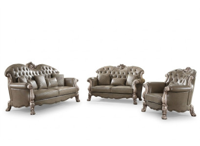 Barok Chesterfield bankstel Klassiek bank meubelen bankstel banken Nieuw