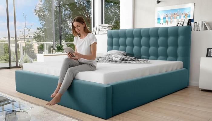 Modern king size bed Chesterfield beds modern hotel bed double bed
