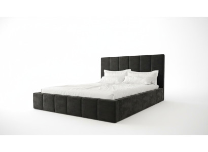 Tweepersoonsbed Luxe Velvet Textiel Bed Dubbele Slaapkamer Design 160x200cm