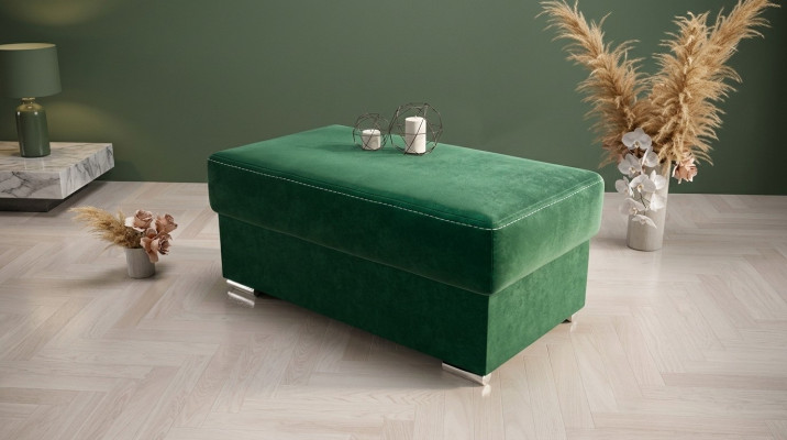 Meubels Wonen Banken Zitkussen Textiel Groen Design Ottoman Hocker Poef Voet