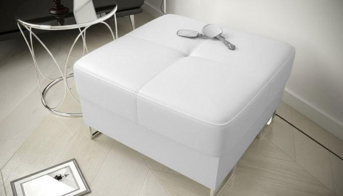 Ottomaanse Poef Stof Textiel Ottomaans Ontwerp Bank Voetenbankje Lounge Kruk Club