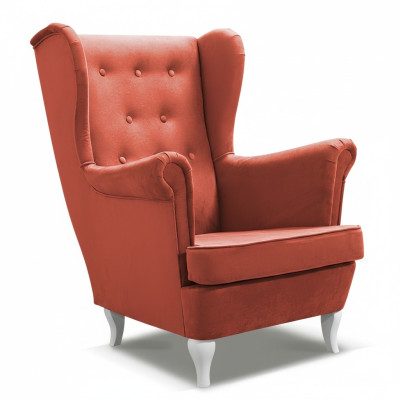 Fauteuil Bekleding Zitter Design Bank Sofa Ontspannen Stof Lounge Luxe TV Club