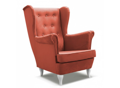 Fauteuil Bekleding Zitter Design Bank Sofa Ontspannen Stof Lounge Luxe TV Club