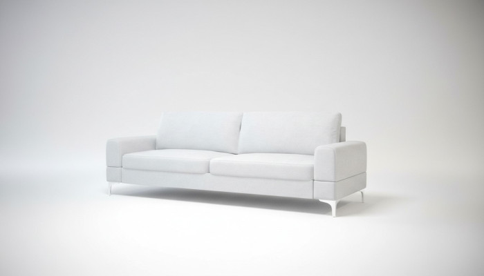 Sofa Bank Bekleding Elegant Luxe Ontwerp Tweezitter Woonkamer Moderne Banken