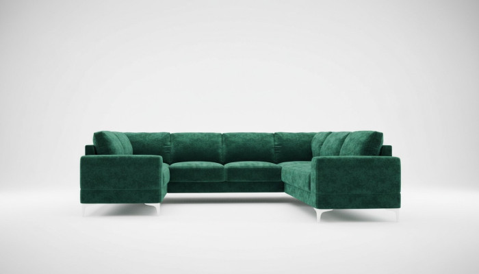 Woonkamer bankstel hoekbank bank bankstellen nieuw woonkamer fluweel hoekbank U-vorm