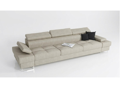 Sofa 4-zits bank gestoffeerde designbank 4-zits banken textiel designbank meubels