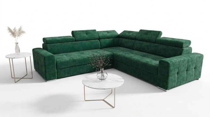 Woonkamer Textiel Lederen Luxe L-vormige Moderne Hoekbank Bank Bekleding Banken Nieuw