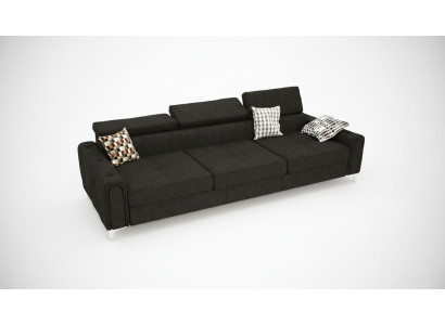Bank 3-zits Stof leder Bankstellen Bank Bekleding Luxe Meubels Moderne Driezitter