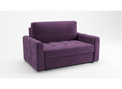 Fauteuil Relax Stof Lounge Club Bekleding Ontwerp Bankbank Bank Zitter Luxe Paars Nieuw