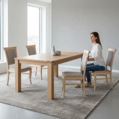 Moderne klassieke stoelen in landelijke stijl landelijke klassieke set van 4 stoelen