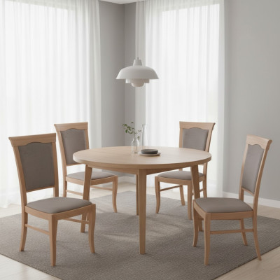 Moderne klassieke stoelen in landelijke stijl landelijke klassieke set van 4 stoelen