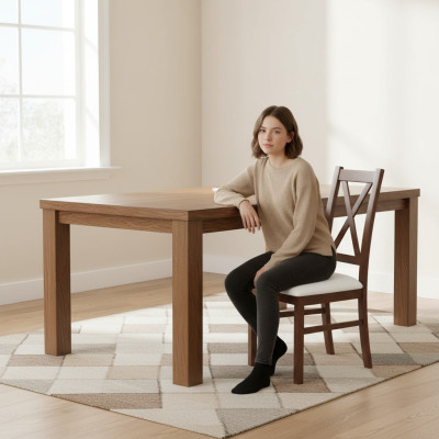 Groep stoelen textiel gestoffeerde stoelen set nieuw set 4x eetkamerstoel zitplaatsen nieuw