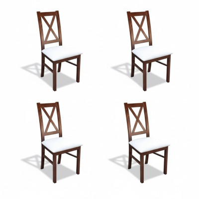 Groep stoelen textiel gestoffeerde stoelen set nieuw set 4x eetkamerstoel zitplaatsen nieuw