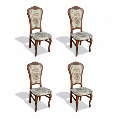 Stoelkussen Ontwerp Lounge Keuken Zitje Leuning Loungeset Fauteuil Nieuw 4x Stoelen Nieuw
