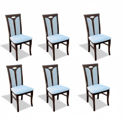 Garnituur fauteuils lounge set Ess 6x stoel ontwerp bekleding zit stoelen stoel groepen