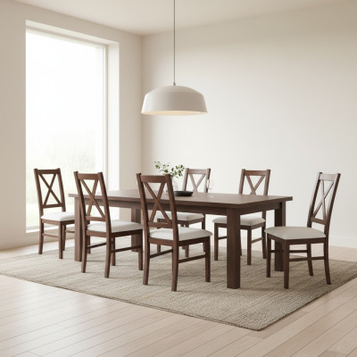 Garnituur fauteuil 6x armstoelen stoelen stoel bekleding ontwerp lounge club zitplaats leuning