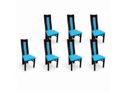 Garnituur Complete Groep Woonkamer 6 stuks Nieuw Eetkamerstoelenset Armstoelen