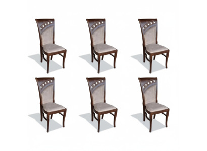 Set Keuken Woonkamer Eetkamer Set Designer Stoel Set 6x Stoelen Bekleding