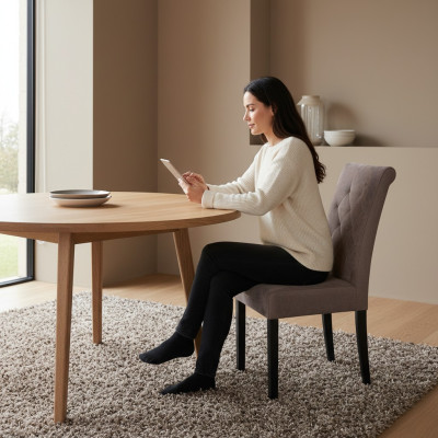 Meerkleurige Chesterfield x8 stoelen Ontwerper Luxe Fauteuils Gestoffeerde Stoelen Leunstoelen