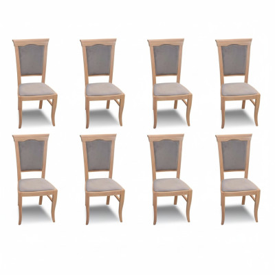 Garnituur Lehn Designer Groep Nieuw Ess 8x Stoel Kamer Stoelen Gestoffeerde Stoel Fauteuil