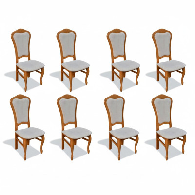 Complete zitgroep design eetkamerstoel set stoelen 8x set groepen nieuw