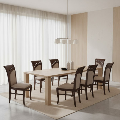 Groep Gastronomie Nieuwe Eetkamer Restaurant Stoel Ontwerp 8x Stoelen Set