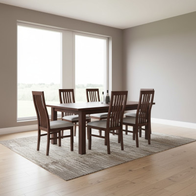 Eetkamer stoffen meubelstoelenset 8x stoelontwerp fauteuil gestoffeerde stoelen horeca