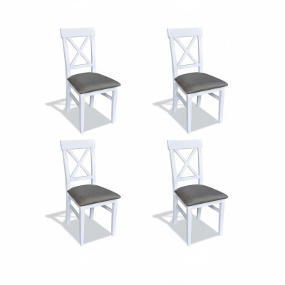 Garnituur Fauteuil Nieuw 4x Stoelen Stoel Bekleding Ontwerp Veranda Keuken Zit Eetkamer