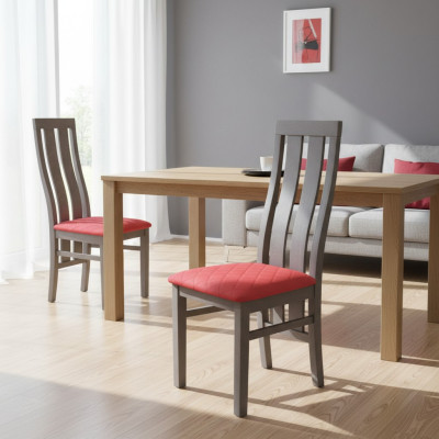 Eetkamer set van 6 eetkamerstoelen set stoelen set compleet groep